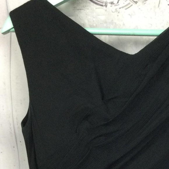 Vintage 50s Elinor Gay Black Cocktail Dress S - Picture 13 of 13